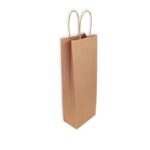 Bolsa kraft para vino