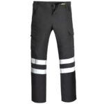 Pantalón Cargo Gabardina con Cinta Reflectante