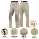 PANTALÓN MOLLEN RODILLA ELASTICADA RIPSTOP OUTWORK HOMBRE