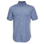 CAMISA DENIM MC SLIM FIT