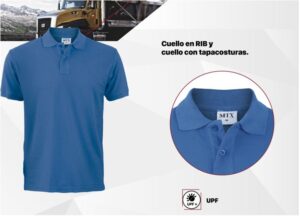 Polera Piqué M/C Hombre 60/40