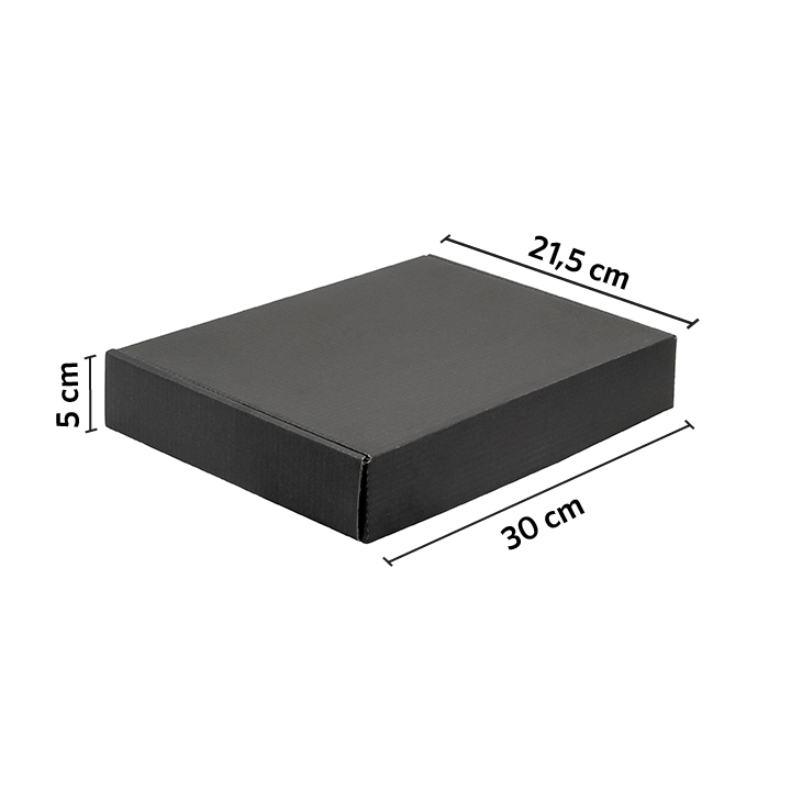 Caja Autoarmable Negra - Imagen 2