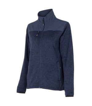 Chaqueta Knit Fleece Melange MUJER