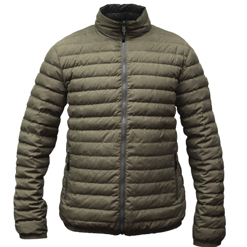 Parka Pluma HW Goose Reversible Negro/Verde Oliva - Imagen 2