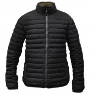 Parka Pluma HW Goose Reversible Negro/Verde Oliva