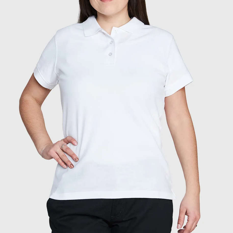 Polera Piqué Mujer TC 65/35 M/C - Imagen 2