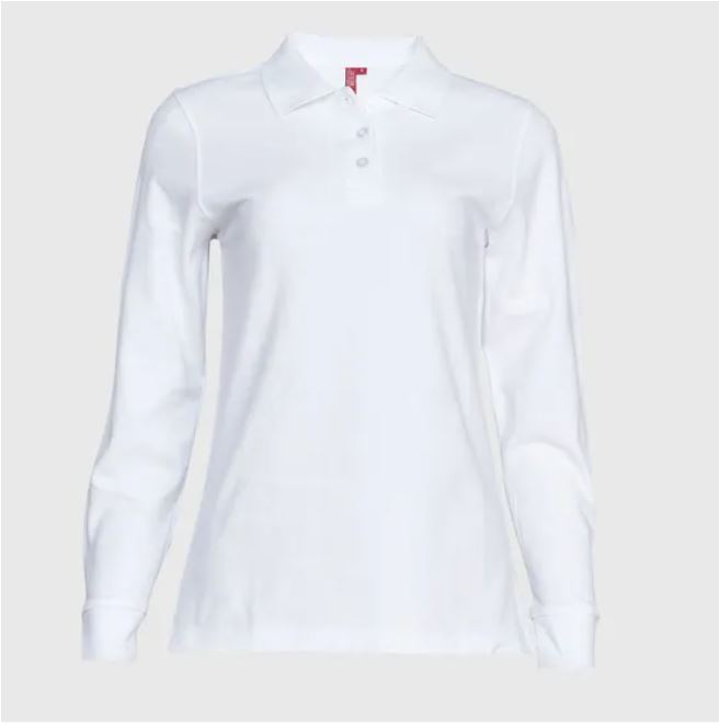 POLERA PIQUÉ MUJER 80/20 M/L