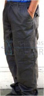 PANTALON CARGO GABARDINA CON POLAR