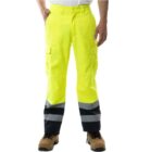 PANTALON CARGO CANVAS ALTA VISIBILIDAD COMB