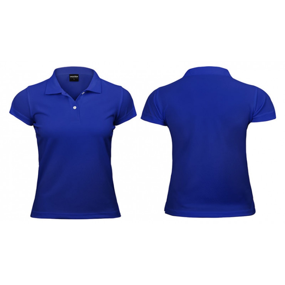 Polera Poliéster Mujer con Cuello - Imagen 3