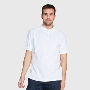 Polera Piqué Hombre 80/20 M/C