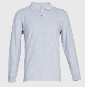 POLERA PIQUE T/C ML HOMBRE