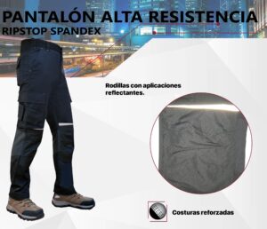 PANTALÓN ALTA RESISTENCIA RIPSTOP SPANDEX