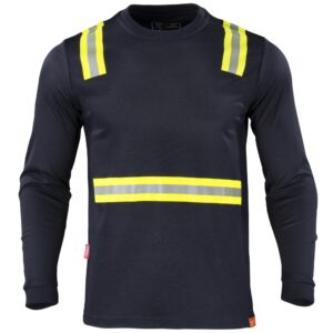 POLERA HIBRIDA DUAL HI VIS HOMBRE M/LARGA