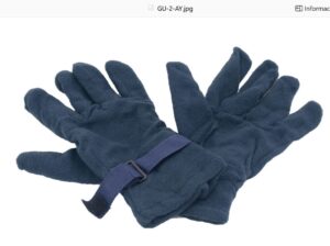Guantes de polar ajustable c/velcro