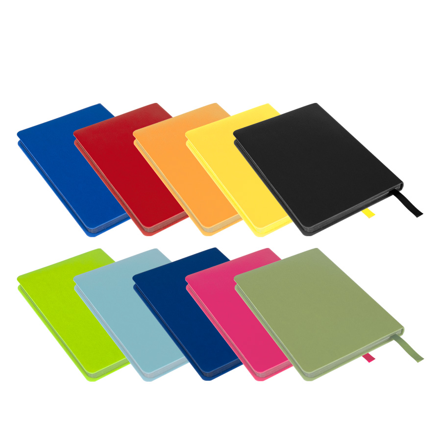 Libreta de PU eco-cuero 10.5 x 14.5