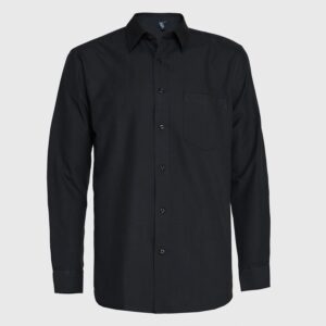 Camisa Oxford Bolsillo Pegado M/L