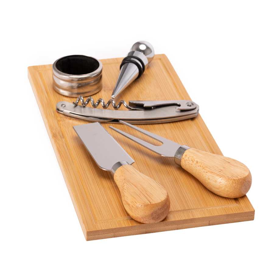 Set Wine & Cheese "FUTRONO" de Bamboo - Imagen 3