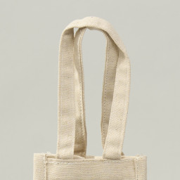 Bolsa de algodón 35x20x10 (cm)-dos botellas - Imagen 2